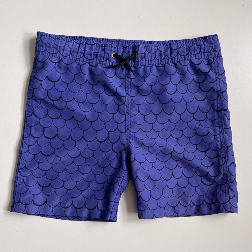 Mini Rodini Boy’s Blue Swim Trunks - Size 5/7Y (116-122)